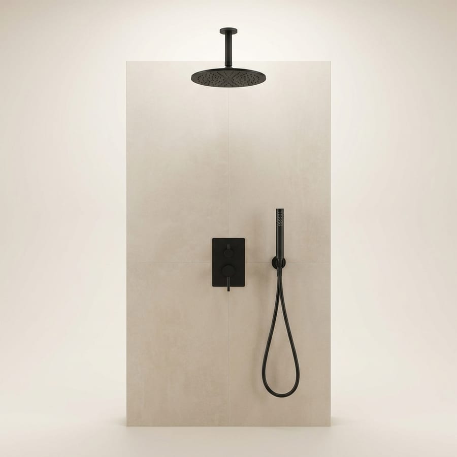 Encastrée noire